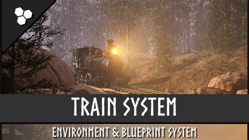 Ultimate Train System (Train, Locomotive, Steam Engine, Wild West Train)