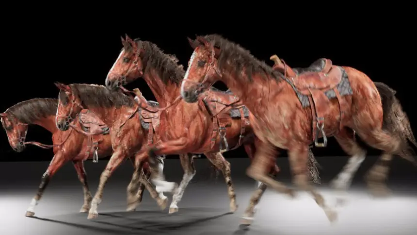 Realistic Horse with Animations