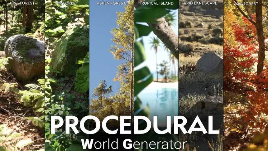 Procedural World Generator v1.3