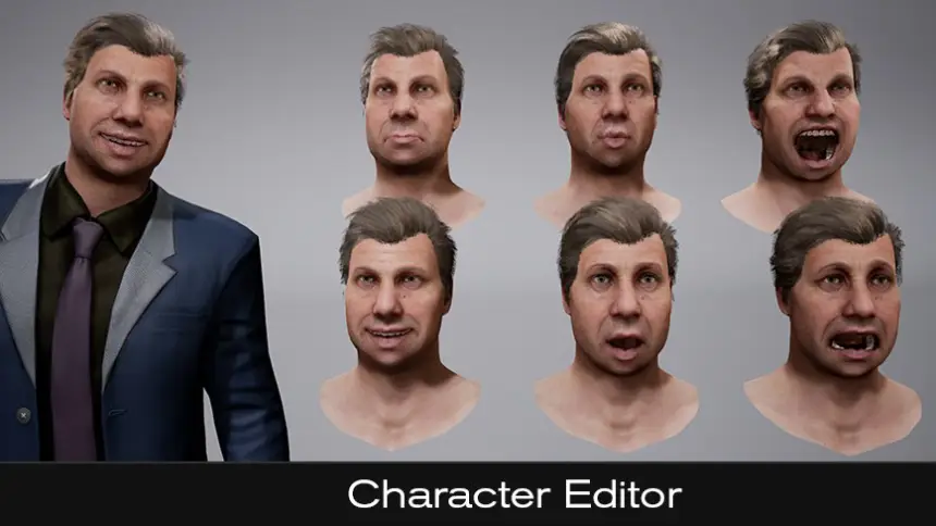 Character Editor - Metahuman