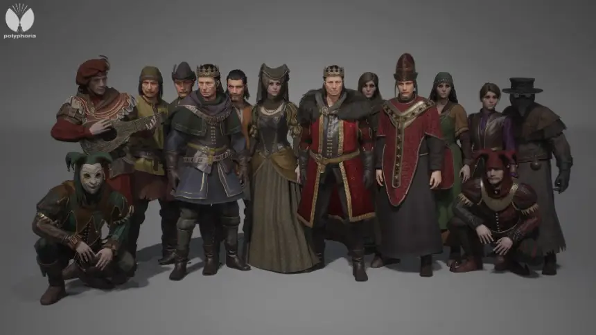 Modular Medieval NPC V2 - Metahuman