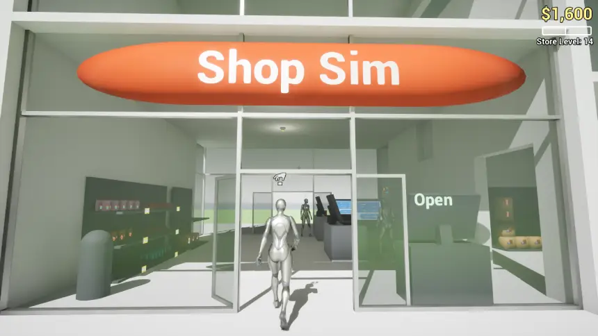 Shop Sim - Store Management System