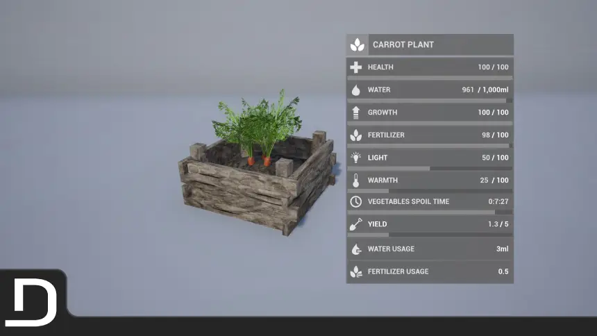 Player Farming System