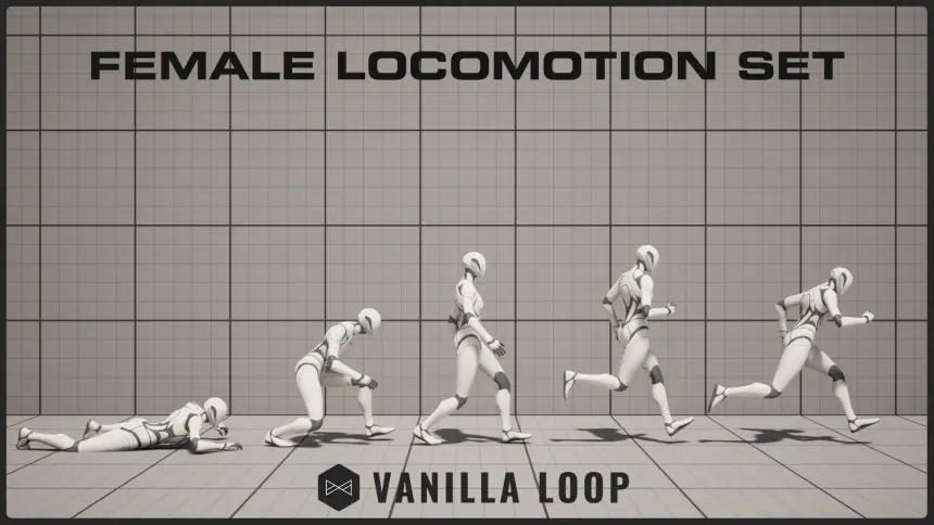 Female Locomotion Set