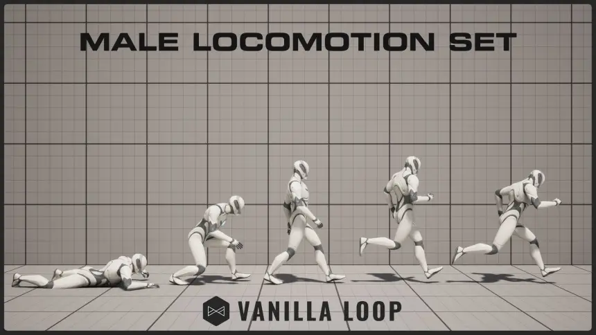 Male Locomotion Set