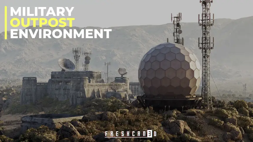 Military Outpost & Bunker Environment ( Military Base, Bunker, Military )