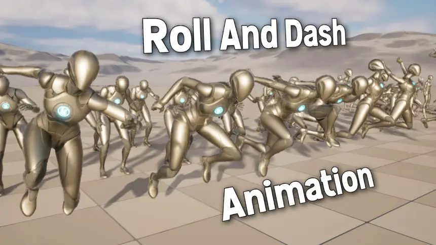 Roll and Dash Animation