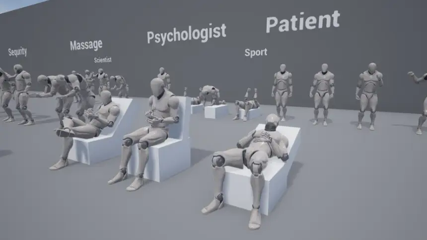 City Animation of People - Pack 3