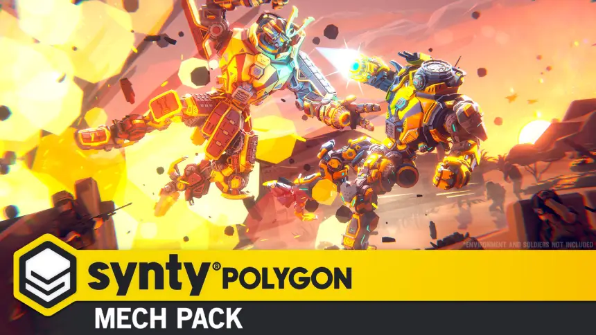 POLYGON - Mech Pack - Low Poly Characters and Modular Mechs