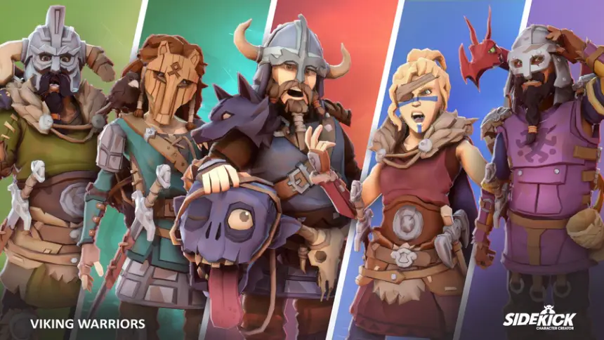 Viking Warriors – Sidekick Modular Characters