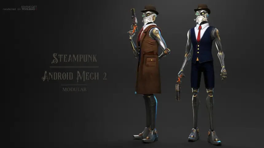 Steampunk Android 2
