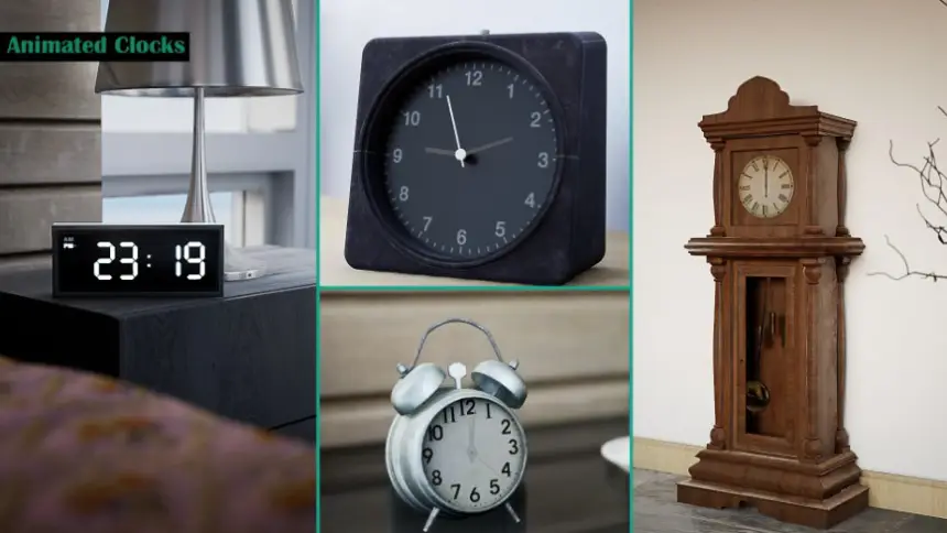 Animated Clocks
