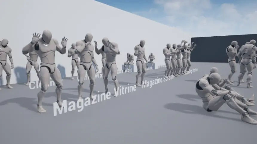 City Animation of People - Pack 1