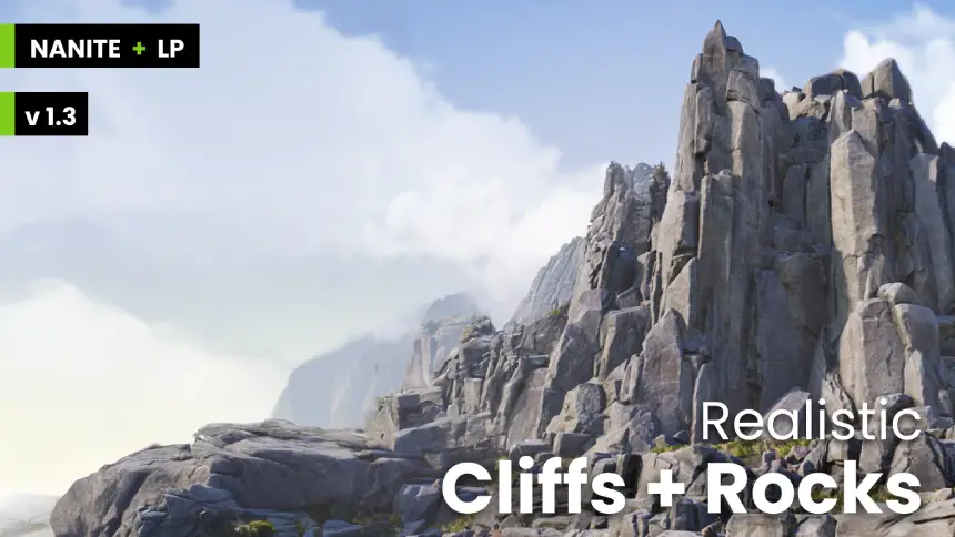 Realistic Looking Cliffs and Rocks