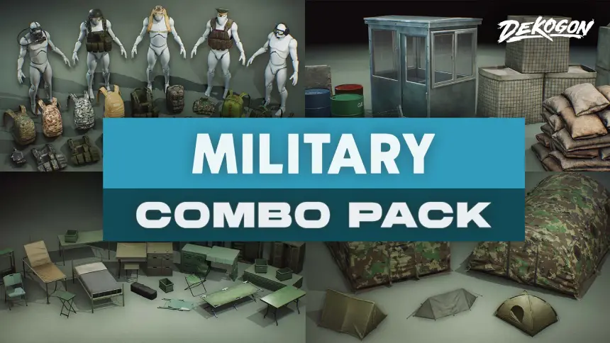 Military Supplies - COMBO Prop Pack (VOL 1-8)