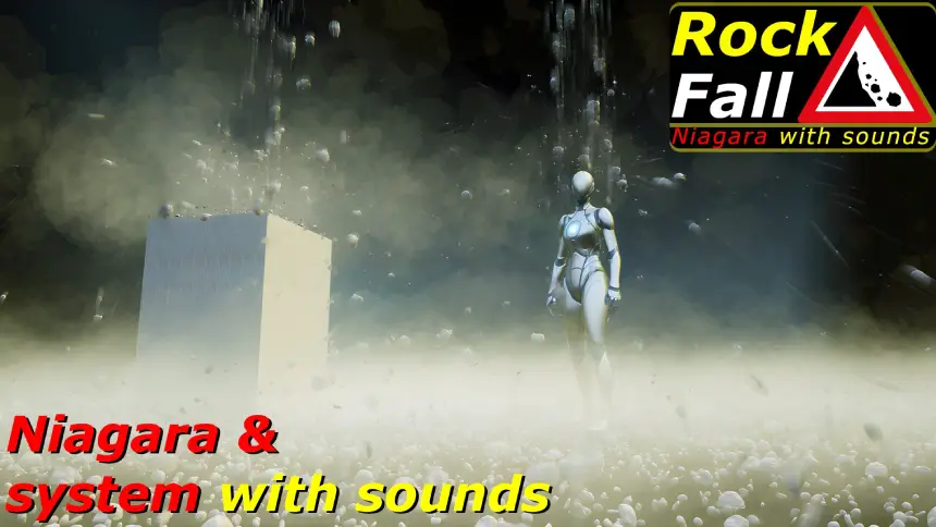 Rock Fall Niagara with Sound