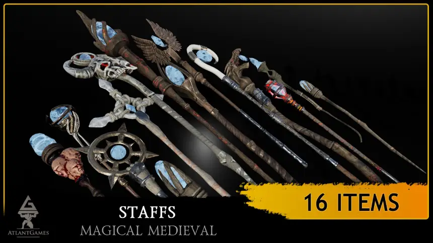 ROG Magical Two-Handed Staffs