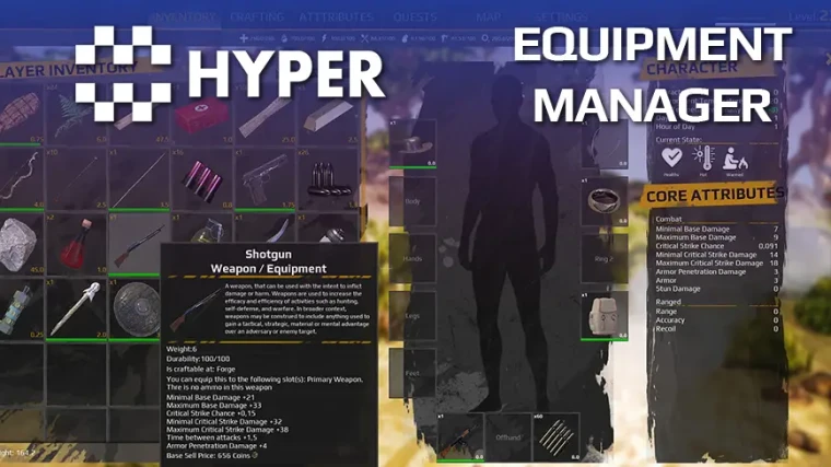 Hyper Equipment Manager v2