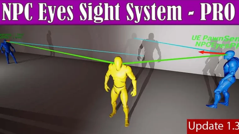 NPC Eyes Sight System - PRO. NPCs can see shadows!