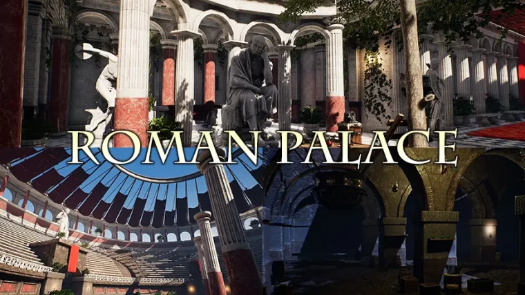 Roman Palace, Arena & Dungeon - Rome Fantasy Modular Kit