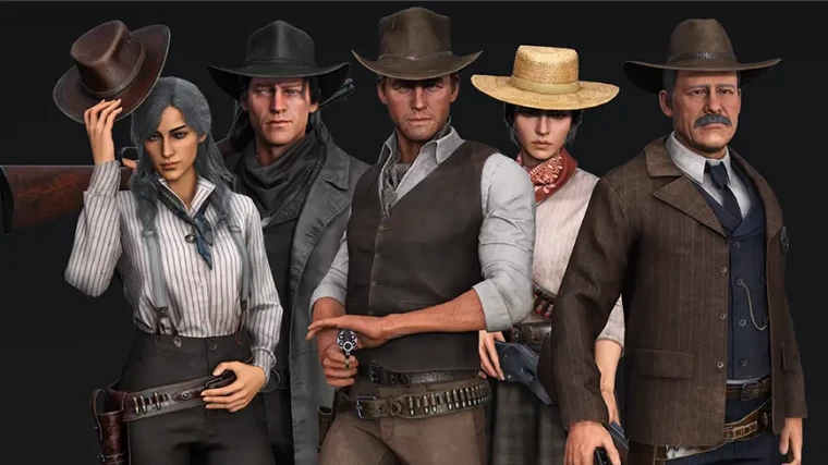 Western Characters Pack-Wild West, Adventure, Survival, Survivor, RPG, Shooter, Action