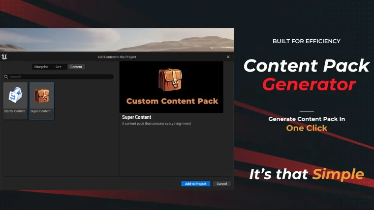 Content Pack Generator