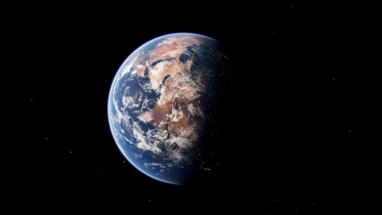 Realistic Earth And Mars pack