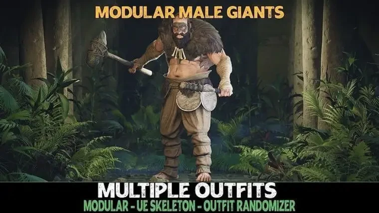 Fantasy Giant's - Modular Male + Female with Randomization Fantasy Giant's - Modular Male + Female with Randomization