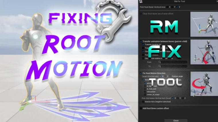 Root Motion Fix Tool