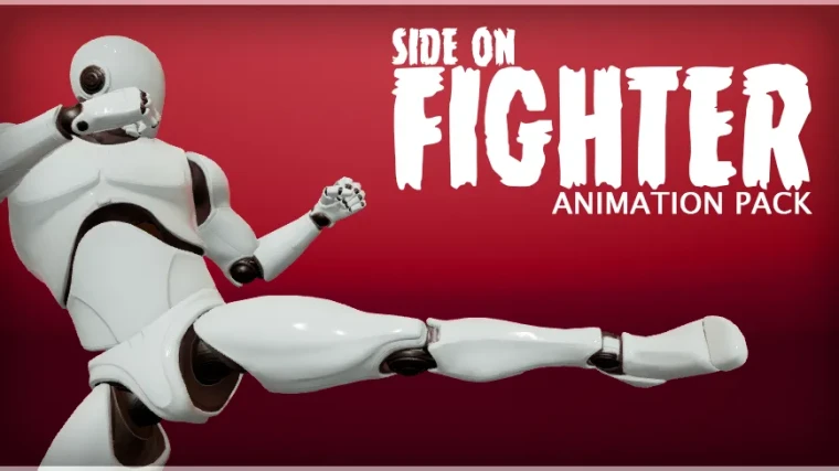 Side on Fighter - Animation Pack