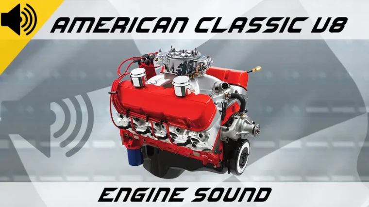 American Classic V8 Engine Sound