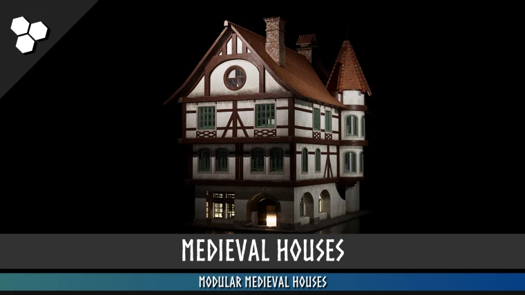 Modular Medieval Houses (Modular House, Houses, Modular Building)