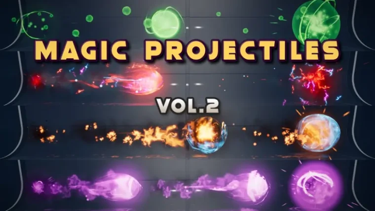 Magic Projectiles Vol. 2 - Niagara