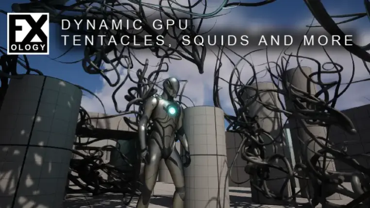 Dynamic Tentacles Niagara VFX