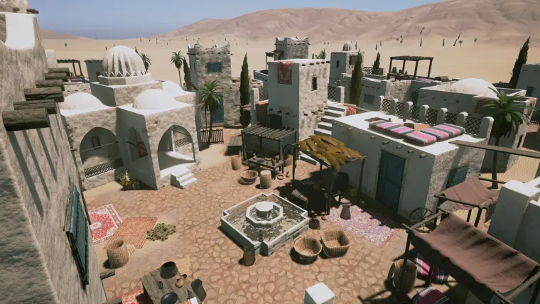 Middle Eastern Town Middle Eastern Town