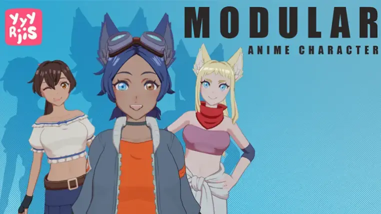 Modular Anime Character (girl)