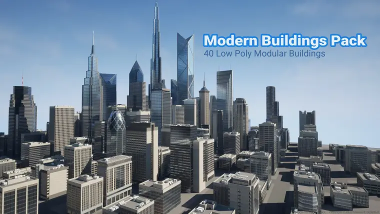 Modern Buildings Pack