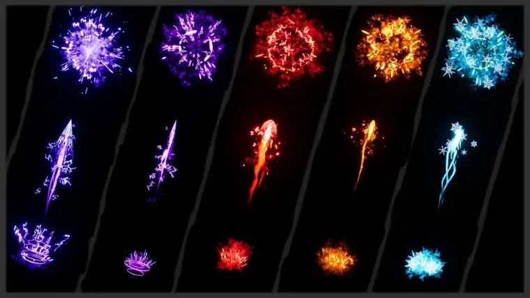 [25] Stylized Projectiles VFX
