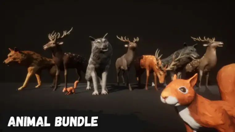 Ultimate Animal Bundle (Animal, Animals, Deer, Wolf, Squirrel, Animal AI, Farm)