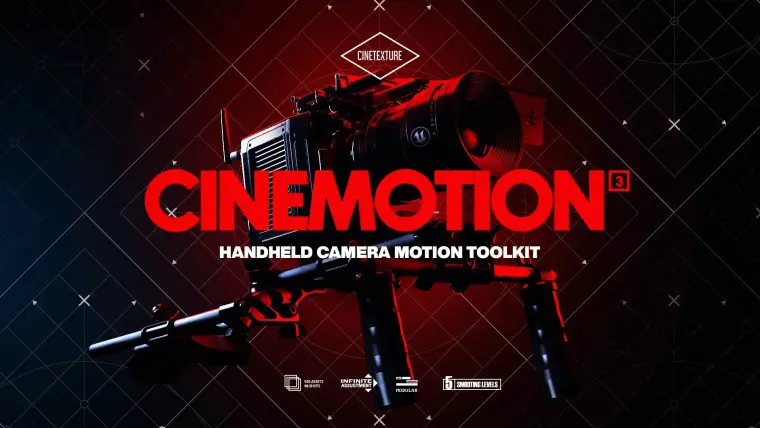 Cinemotion 3 Real Handheld Camera Motion Kit Cinemotion 3 Real Handheld Camera Motion Kit