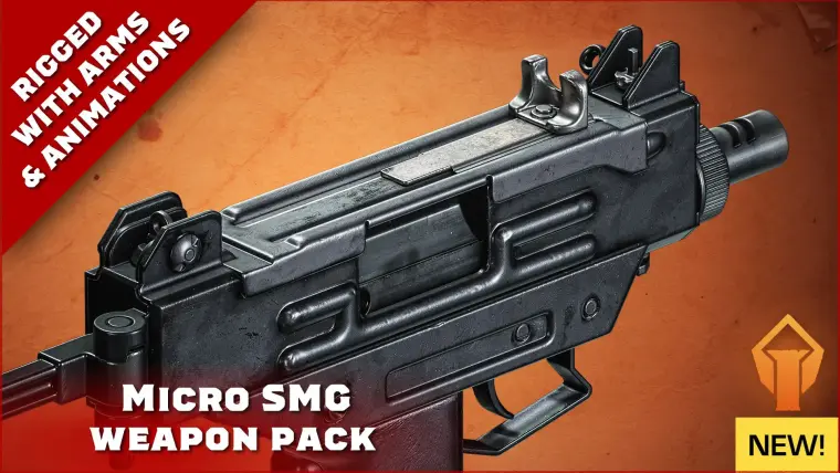 Animated Micro SMG FPS Gun Pack Animated Micro SMG FPS Gun Pack