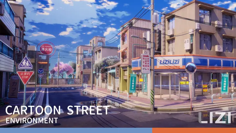 Cartoon Street Cartoon Street