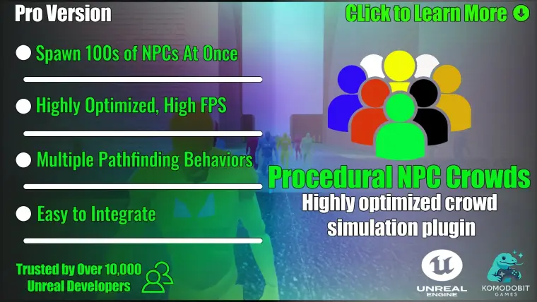 Procedural NPC Crowds Pro V3 Procedural NPC Crowds Pro V3