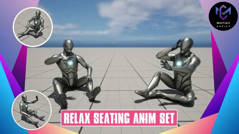Relax Seating Conversation Anim Set Relax Seating Conversation Anim Set