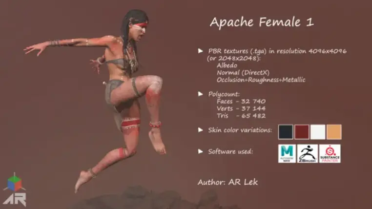 Apache Female 1