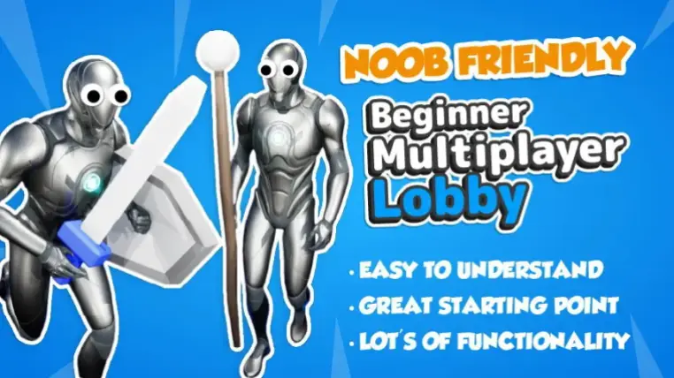 Beginner Multiplayer Lobby - Blueprint Template - By Kekdot Beginner Multiplayer Lobby - Blueprint Template - By Kekdot