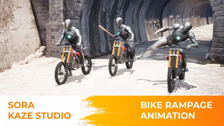 Bike Rampage Animation