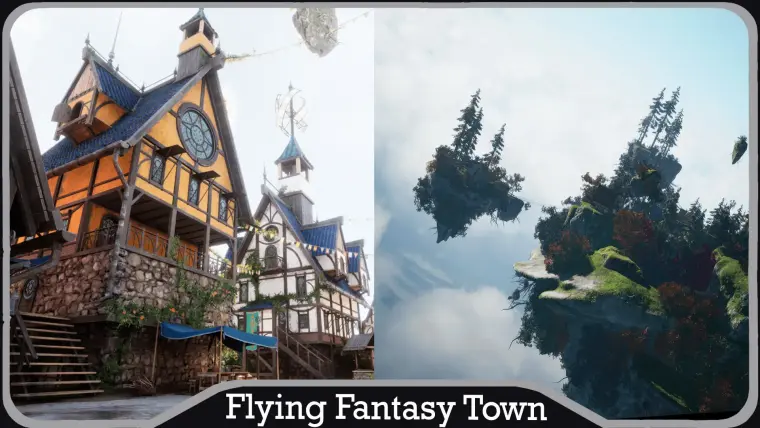 Flying Fantasy Town Flying Fantasy Town