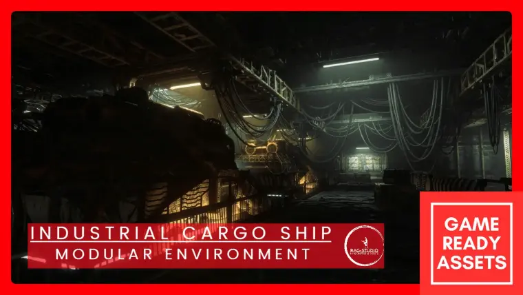 Industrial Cargo Ship Industrial Cargo Ship