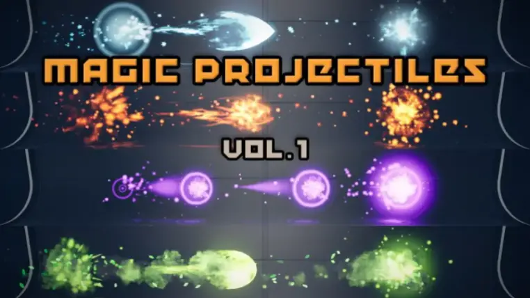Magic Projectiles Vol. 1 - Niagara Magic Projectiles Vol. 1 - Niagara
